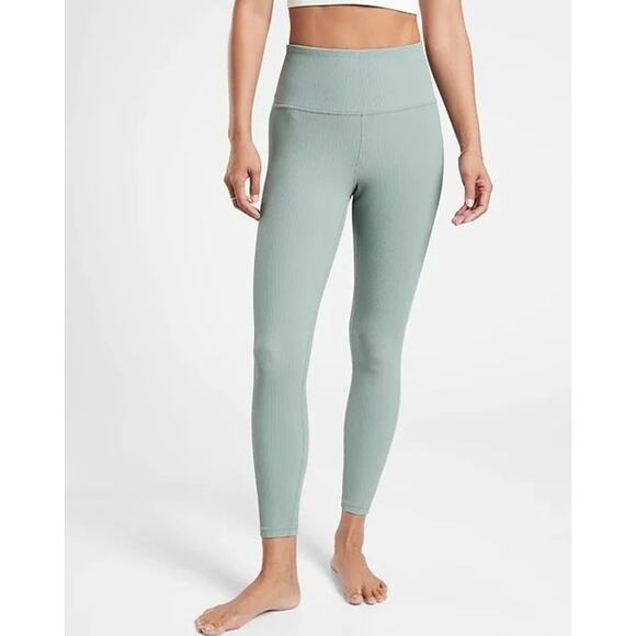 Athleta Elation 7/8 Tight Leggings XS Sea Foam Green - Picture 1 of 8